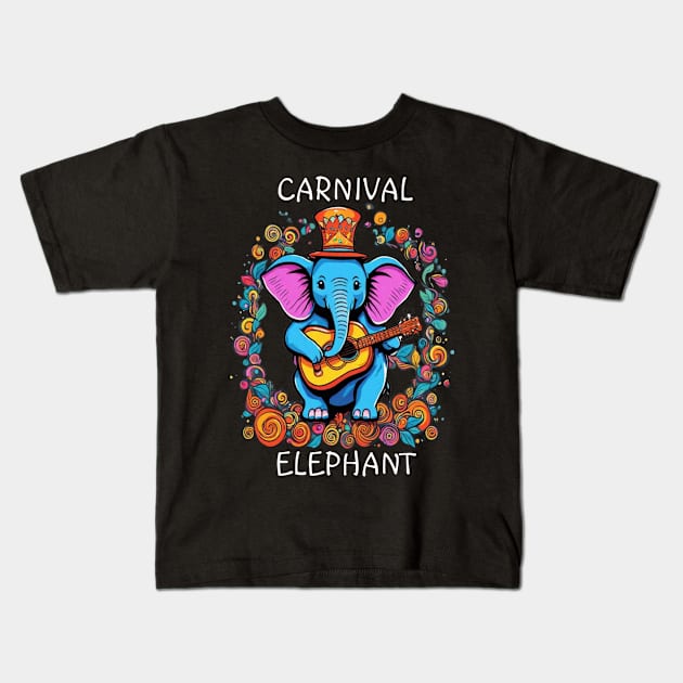 Melodic Majesty Kids T-Shirt by coollooks